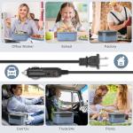Electric Lunch Box Heater 4-in-1 Portable Food Warmer