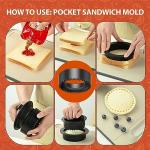 4-in-1 Hamburger Press with Wax Discs