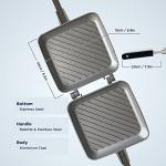 Nonstick Breakfast Sandwich and Panini Press