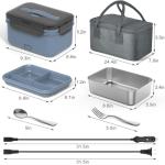 Electric Lunch Box Heater 4-in-1 Portable Food Warmer