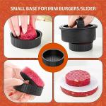 4-in-1 Hamburger Press with Wax Discs