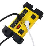 Heavy Duty 8-Outlet Surge Protector with Extension Cord
