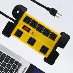 Heavy Duty 8-Outlet Surge Protector with Extension Cord