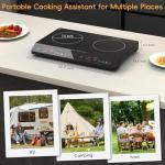 Zarbaco Portable Double Induction Cooktop - 1800W