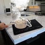 NutriChef Dual Induction Cooktop - Portable 1800W