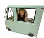 Our Generation Blue Ice Cream Truck with Doll