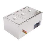 3-Pan Electric Steam Table Food Warmer