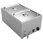 Stainless Steel 19 Qt Bain Marie Food Warmer