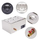 3-Pan Electric Steam Table Food Warmer