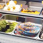 TOPZEA 4 Pack Half Size Stainless Steel Hotel Pans