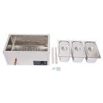 3-Pan Electric Steam Table Food Warmer