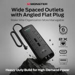 Heavy Duty Surge Protector Power Strip with Outlets