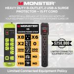 Heavy-Duty Power Strip with USB Outlets