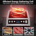 AMZCHEF 1800W Portable Induction Cooktop Burner