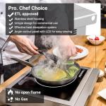 AMZCHEF 1800W Portable Induction Cooktop Burner