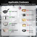 AMZCHEF 1800W Portable Induction Cooktop Burner