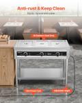 VEVOR 3-Pan Electric Food Warmer for Catering