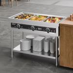 VEVOR 3-Pan Electric Food Warmer for Catering