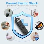 Weatherproof Power Strip with 3 Outlets, 3 FT