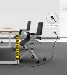 Heavy Duty 8-Outlet Power Strip with Switches