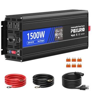 1500W Battery Backup Sump Pump System with LCD Display