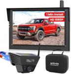 Wireless Solar Backup Camera with 5" HD Monitor