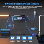 2000W Automatic Battery Backup Sump Pump System