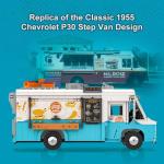 PANTASY Retro Food Truck Building Set for All