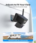 Wireless Solar Backup Camera with 5" HD Monitor