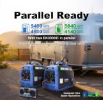 DK 3000W Dual Fuel Quiet Generator for Food Trucks