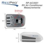 RecPro 13.5K Quiet AC for Food Trucks