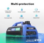 DK 3000W Dual Fuel Quiet Generator for Food Trucks