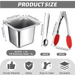 16-Pc Metal Hotel Steam Table Pan Set