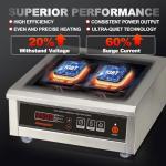 3500W Induction Cooktop for Food Trucks