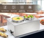 SYBO Stainless Steel Bain Marie Food Warmer