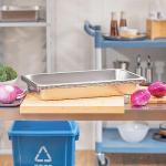 Full Size Stainless Steel Steam Table Pans 6-Pack