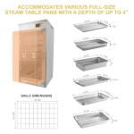 5-Shelf Electric Hot Box Food Warmer for Catering