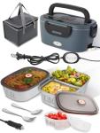 SOHIDA Electric Heated Lunch Box with Containers