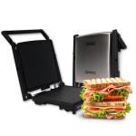 Panini Press Sandwich Maker with Non-Stick Plates