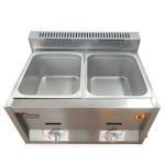 2-Pan Stainless Steel Food Warmer for Catering