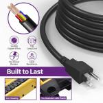 Fosmon 15FT Heavy Duty 10 Outlet Power Strip