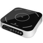 1800W Portable Induction Cooktop with Timer Settings