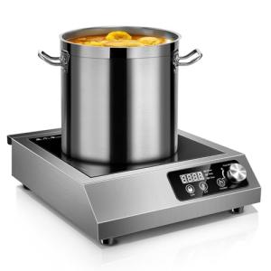 Zomagas 1800W Induction Cooktop with LCD Display