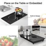 Double Induction Cooktop with Independent Controls