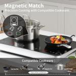 Cooktron 1800W Dual Induction Cooktop Burner
