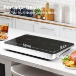 Cooktron 1800W Dual Induction Cooktop Burner