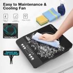 Portable 1800W Induction Cooktop with Touch Control