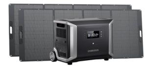 Dabbsson DBS-3500 Solar Generator with Solar Panels