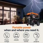 Generac 22,500W Portable Gas Generator with Electric Start