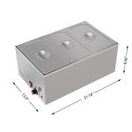 KoolMore Stainless Steel Countertop Food Warmer